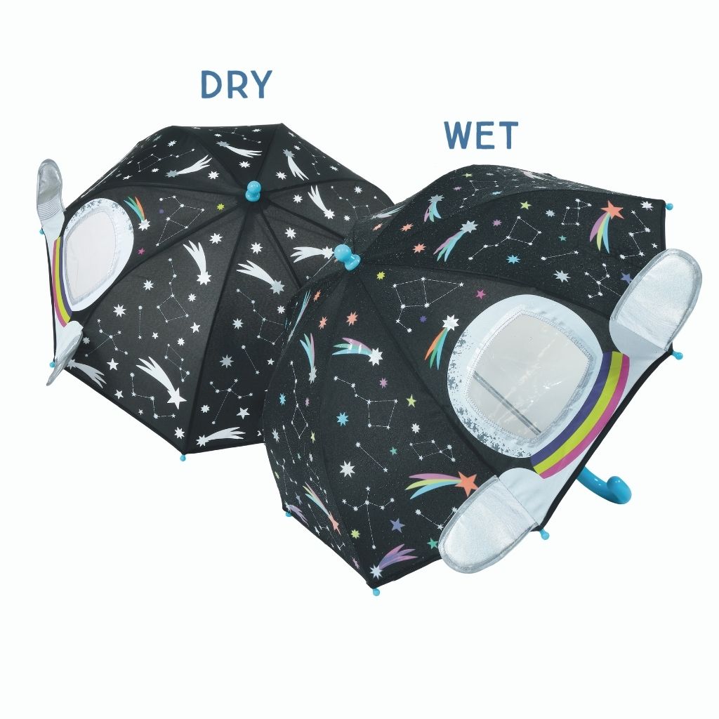 Floss & Rock 3D Space sateenvarjo