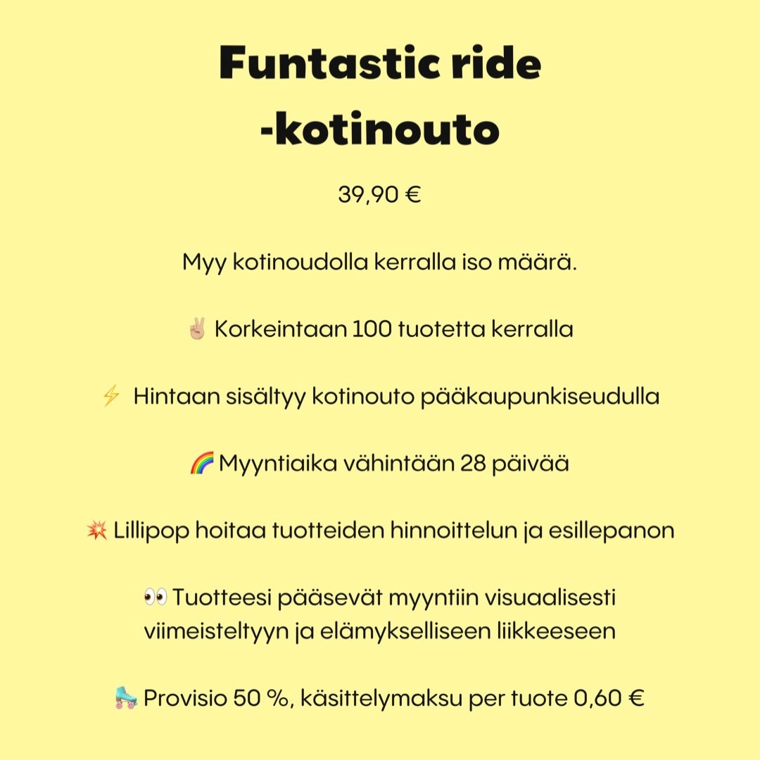Funtastic ride -kotinouto