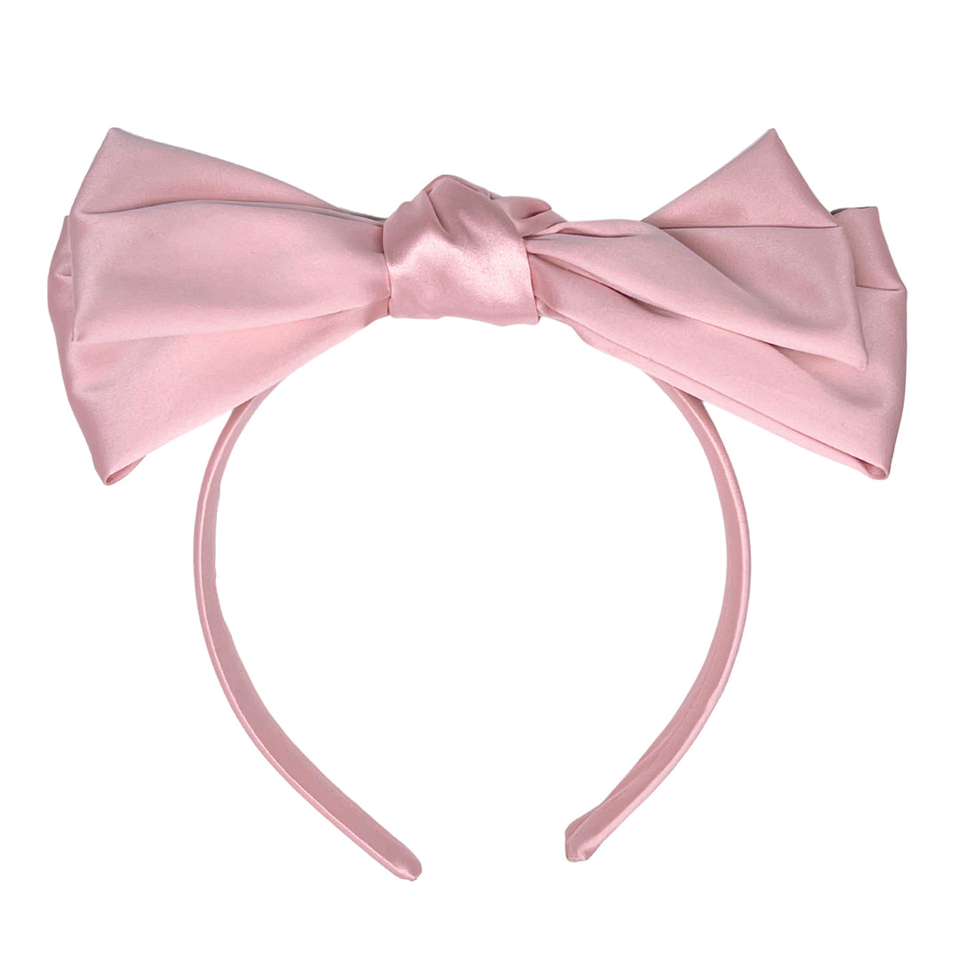 Rockahula Kids Blush Bow Satin hiuspanta