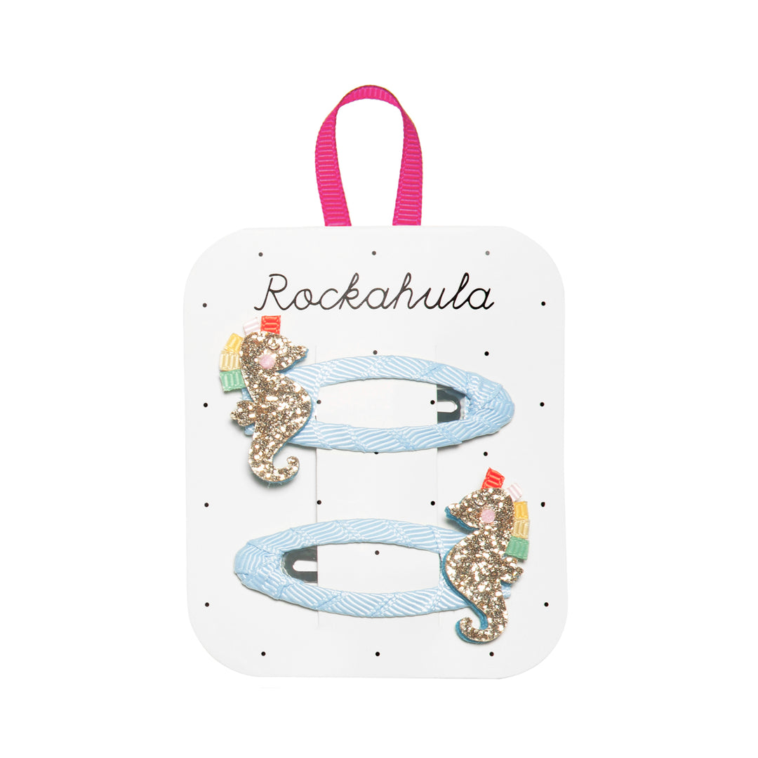 Rockahula Kids Glitter Rainbow Seahorse pinnit