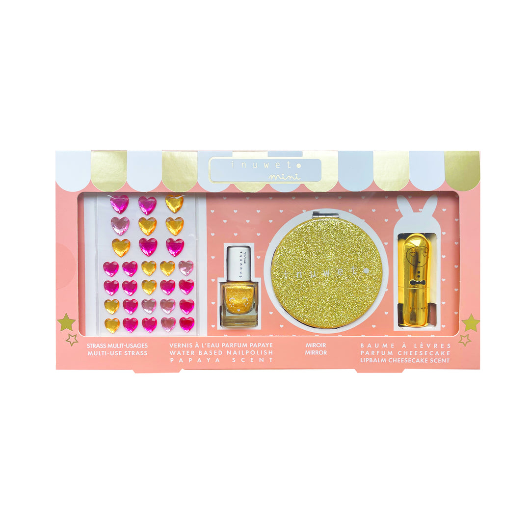 Inuwet mini glitter gold set