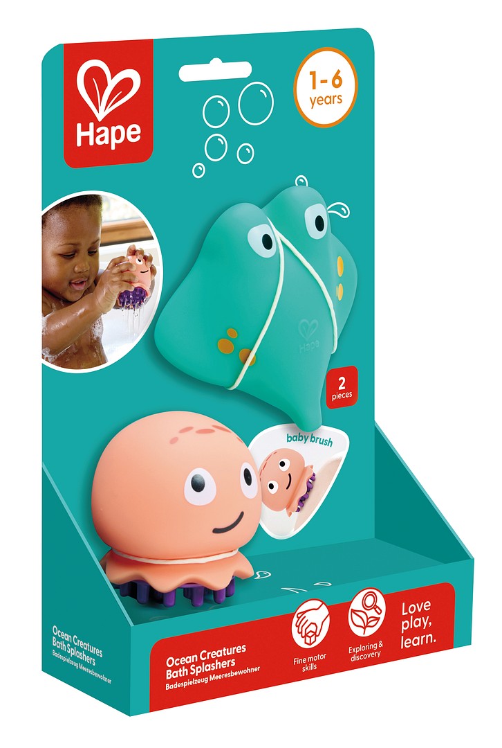 Hape kylpylelu merieläimet