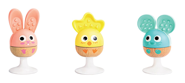 Hape Tarraavat pastellieläimet 3 kpl