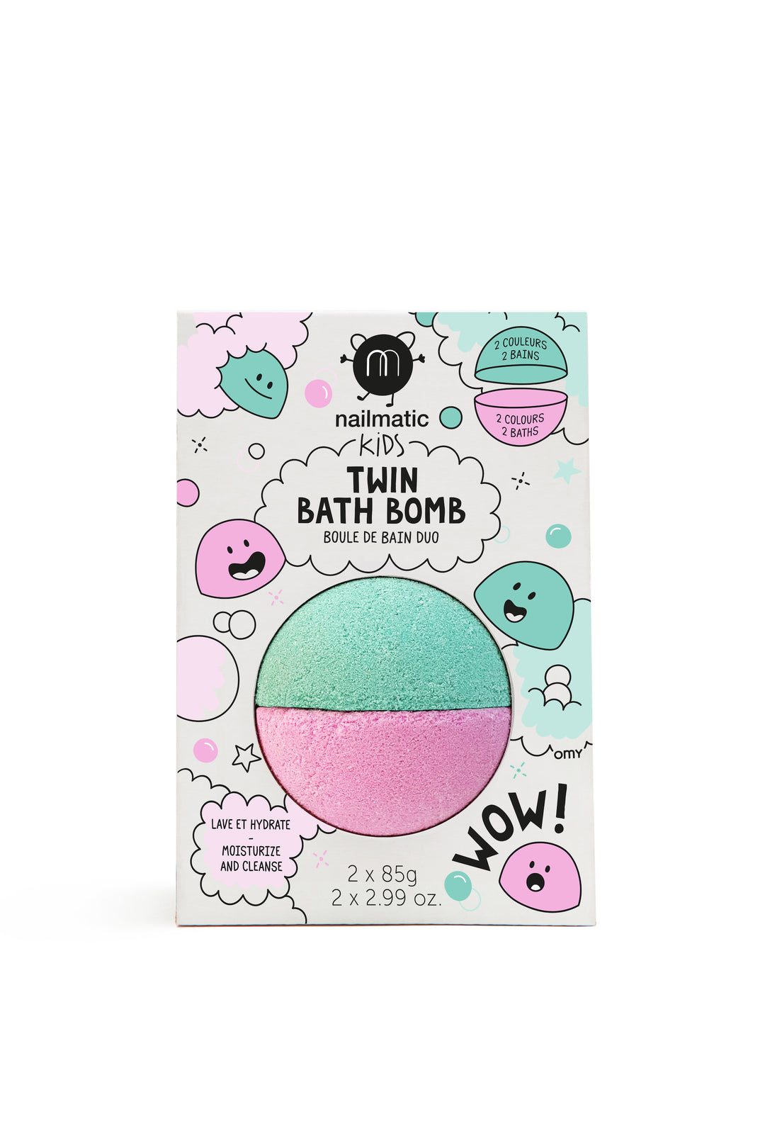 Nailmatic bath bomb kylpypommi