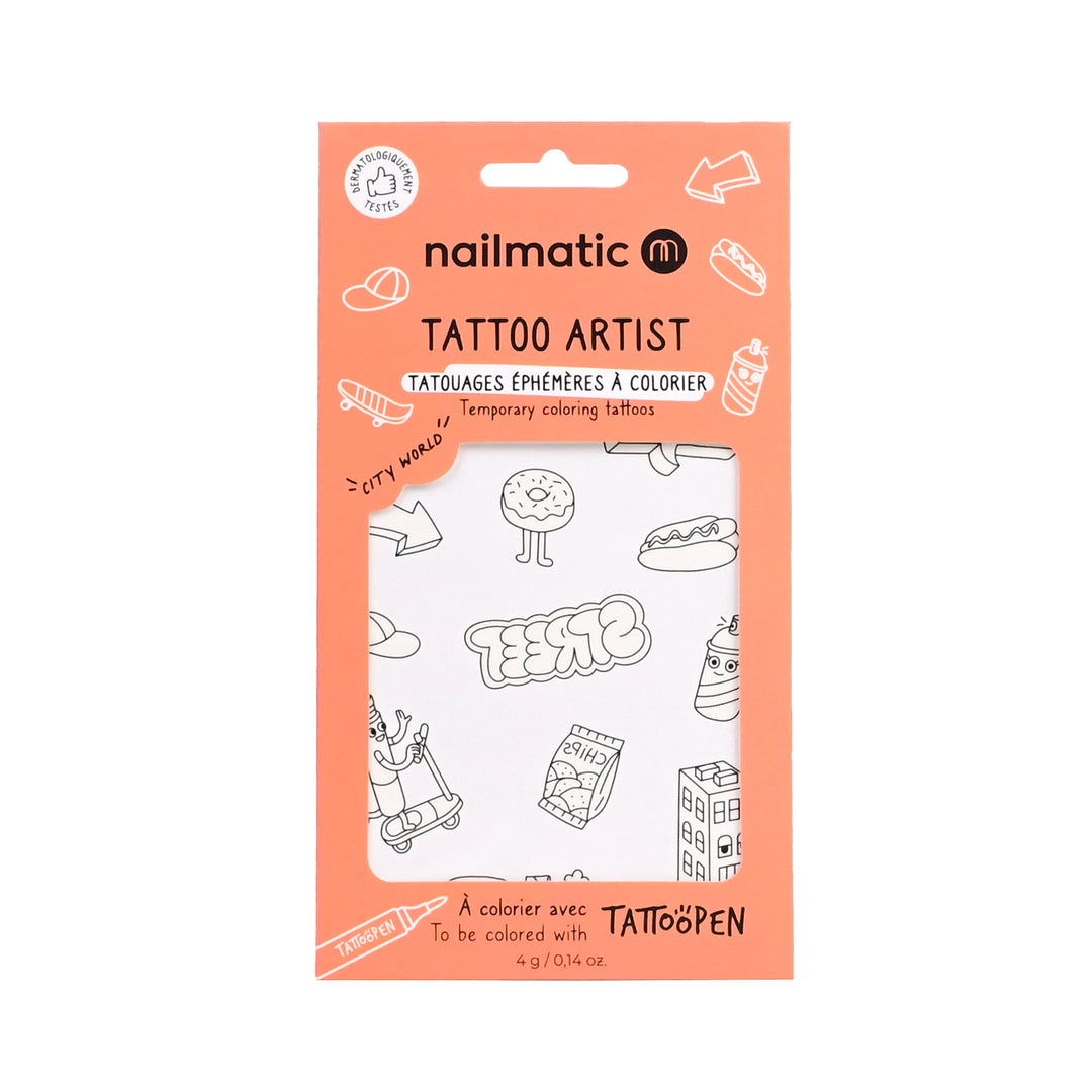 Nailmatic väritettävä tatuointikuva