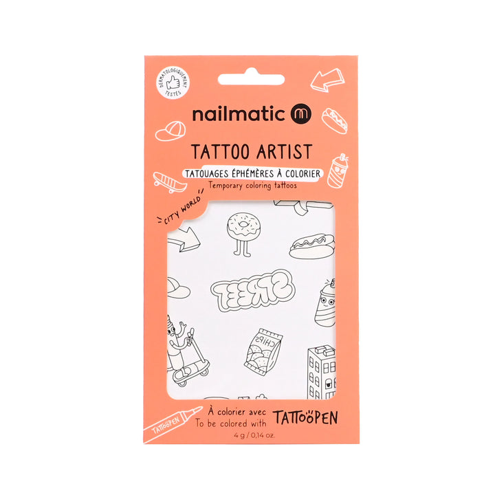 Nailmatic väritettävä tatuointikuva