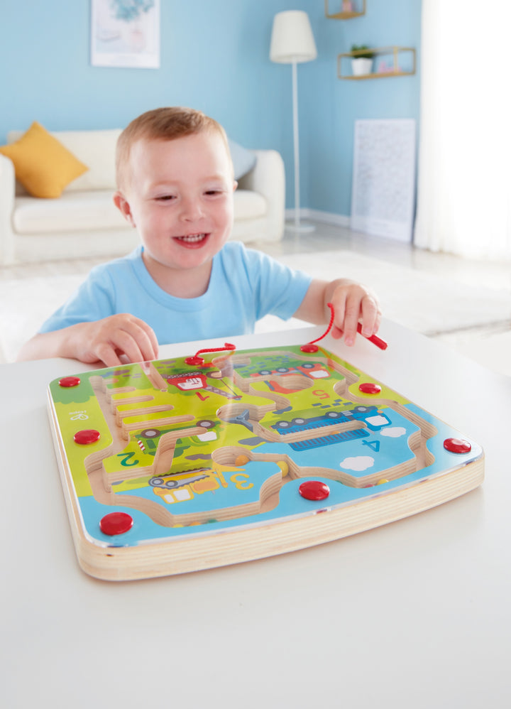 Hape Magneettipujottelu työmaa