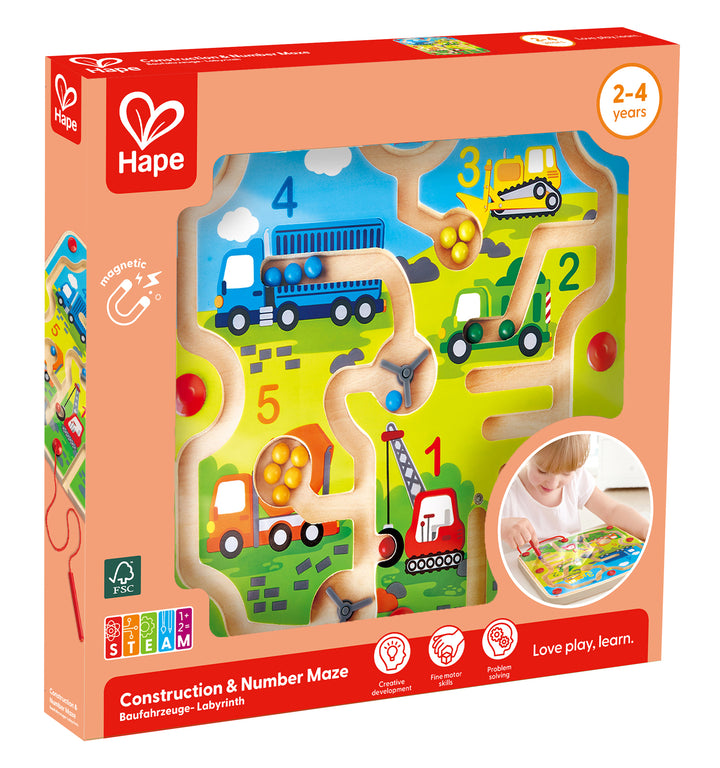 Hape Magneettipujottelu työmaa