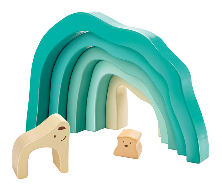 Hape Jääkarhut palikkaleikki