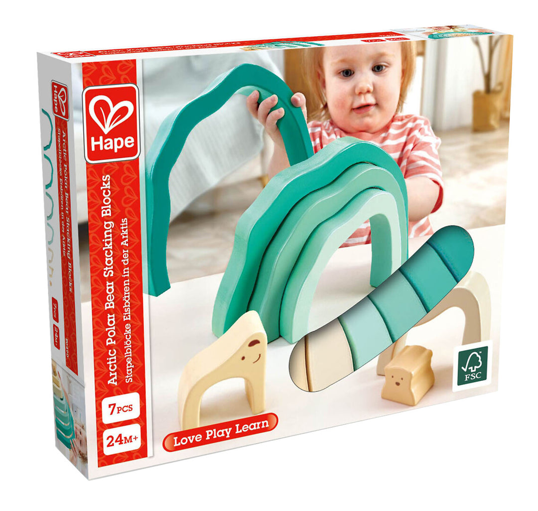 Hape Jääkarhut palikkaleikki