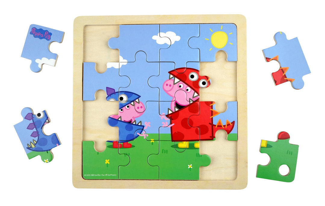 Pipsa Possu Dinosaurukset palapeli