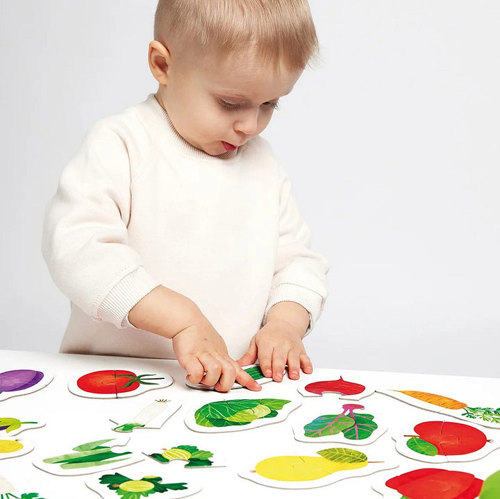 Banana Panda ensipalapeli, kasvikset ja marjat