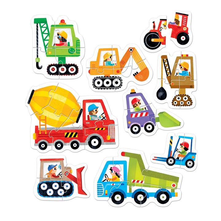 Banana Panda ensipalapeli, työkoneet