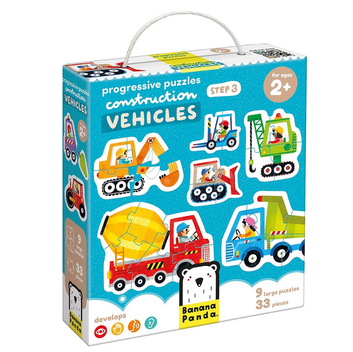 Banana Panda ensipalapeli, työkoneet