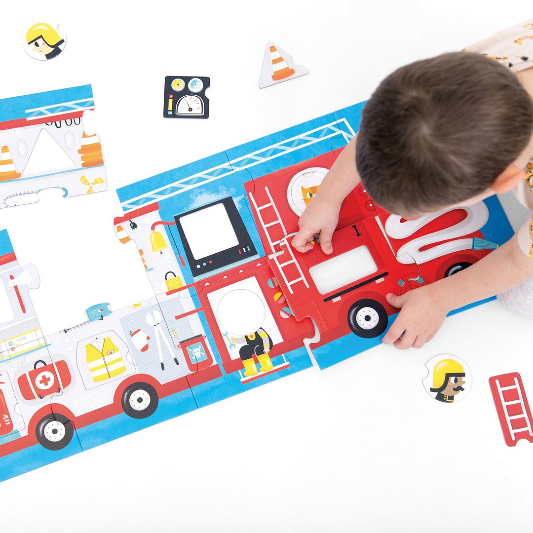 Banana Panda suuri paloautopalapeli, 23 palaa