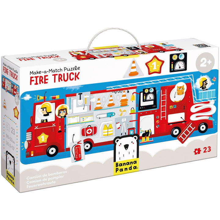 Banana Panda suuri paloautopalapeli, 23 palaa