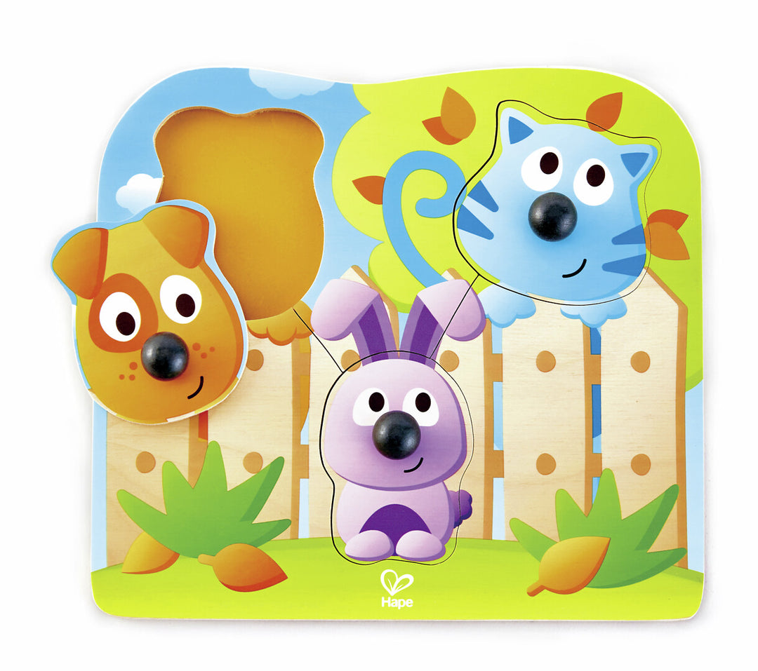 Hape ensipalapeli lemmikit