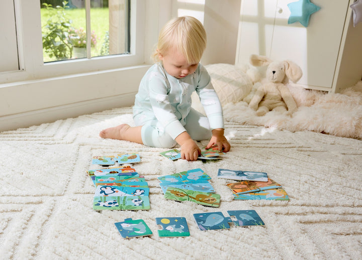 Hape Palapeli eläimet poikasineen