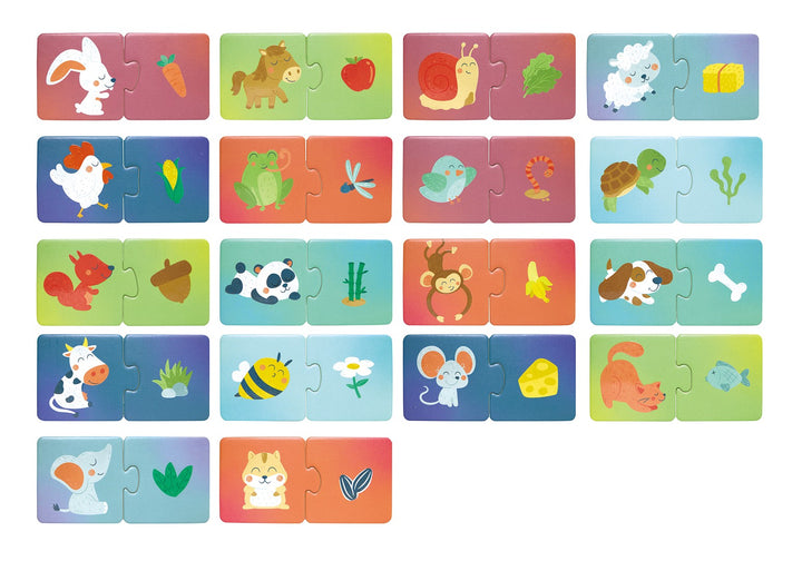 Hape palapeli eläinten herkut