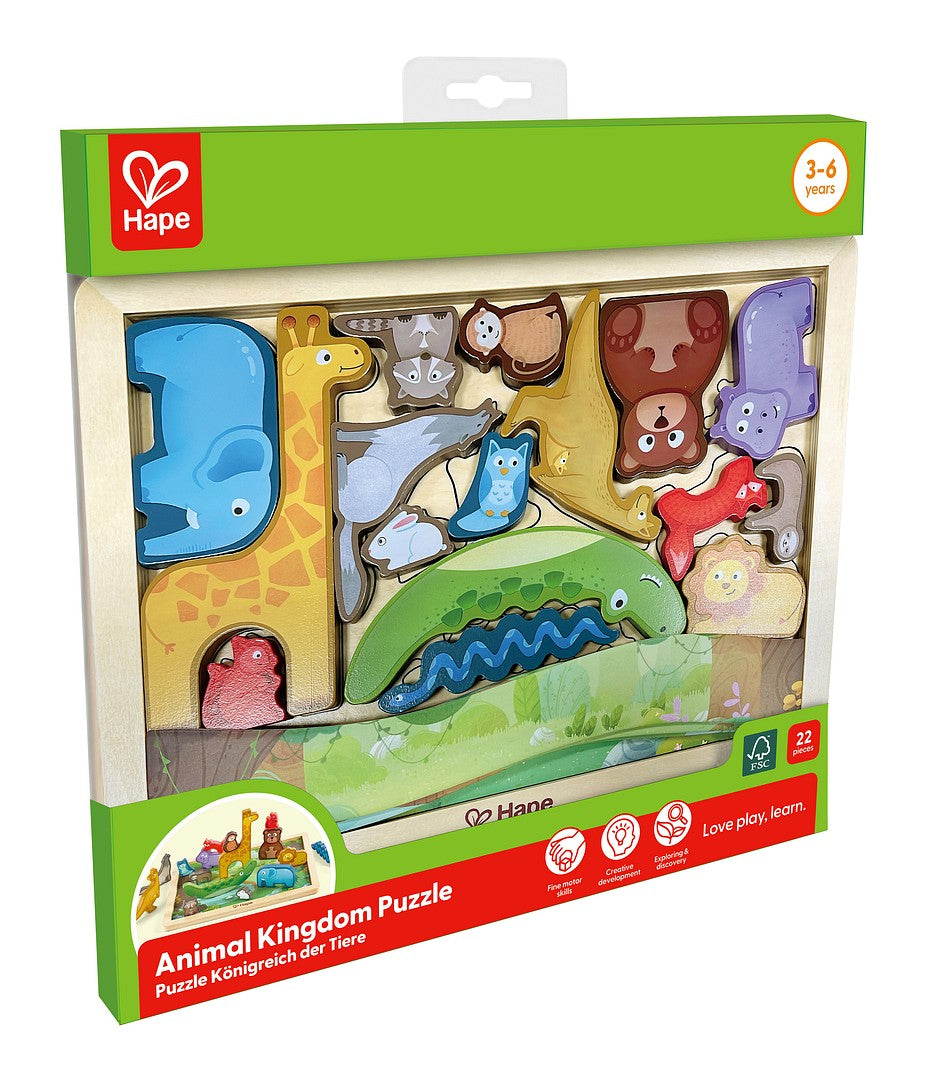 Hape Eläinmaailma palapeli