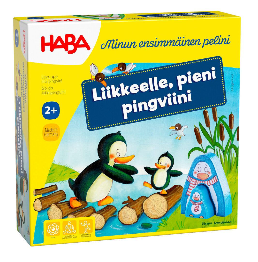 Haba Minun ensimmäinen pelini -Liikkeelle, pieni pingviini