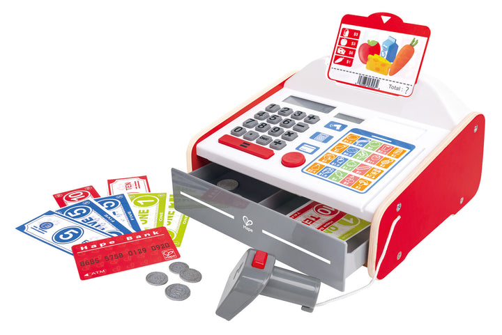 Hape Elektroninen kassakone ja rahat