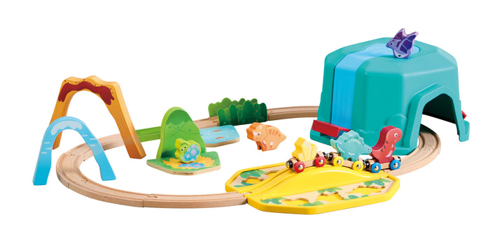 Hape Dinojen maa junaratasetti