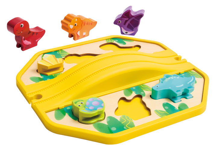 Hape Dinojen maa junaratasetti