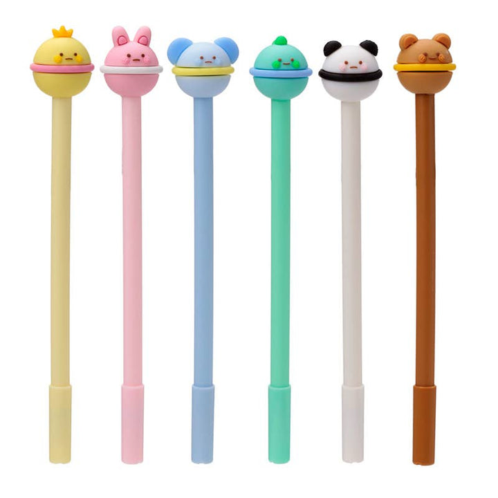 Inkredible Erasable Pen with Cute Animal Topper kynä