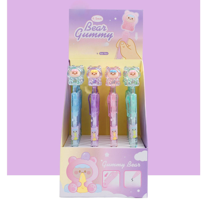 Crystal Kawaii Bear Pen kynä