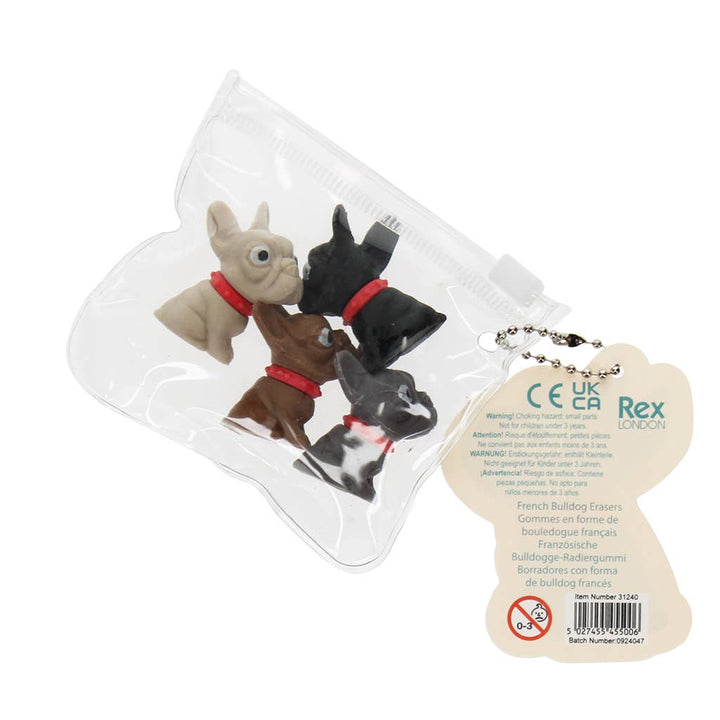 Erasers (set of 4) - Dogs pyyhekumit