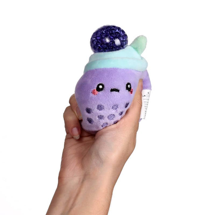 Queasy Squeezies Foodiemals Bubble Tea Plush Squeezy stressilelu