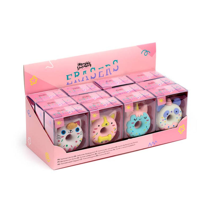 Unicorn Donut Eraser in a Mini Box kumi