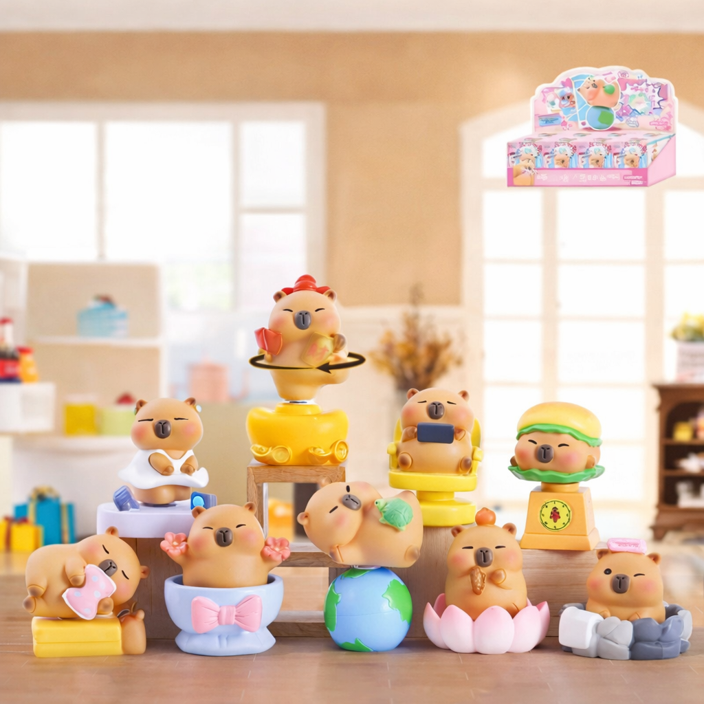 Blind box Capybara Kawai - Mystery box Capybara hahmo