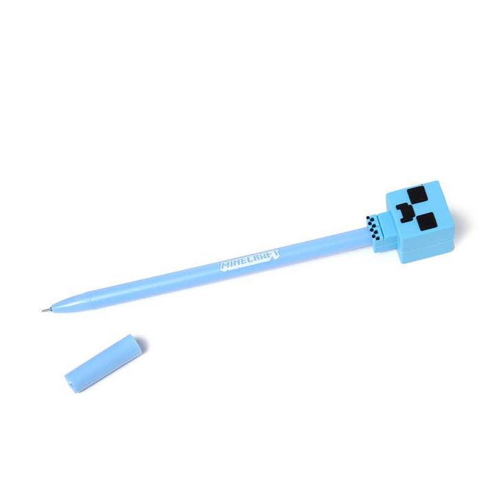 Minecraft Chibi Erasable Pen with Silicone Topper kynä