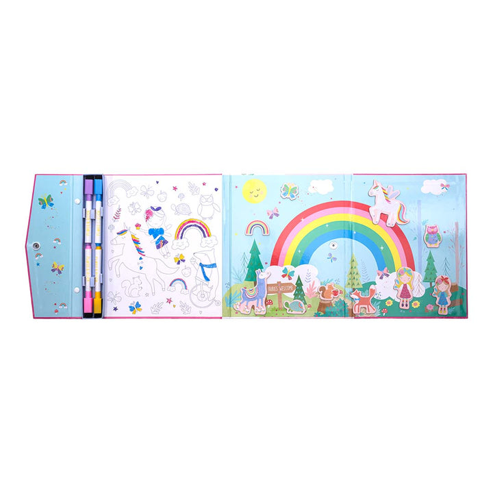 Floss & Rock Rainbow Fairy magneettipuuhakansio