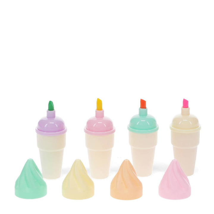 Mini highlighters - Ice cream korostuskynät