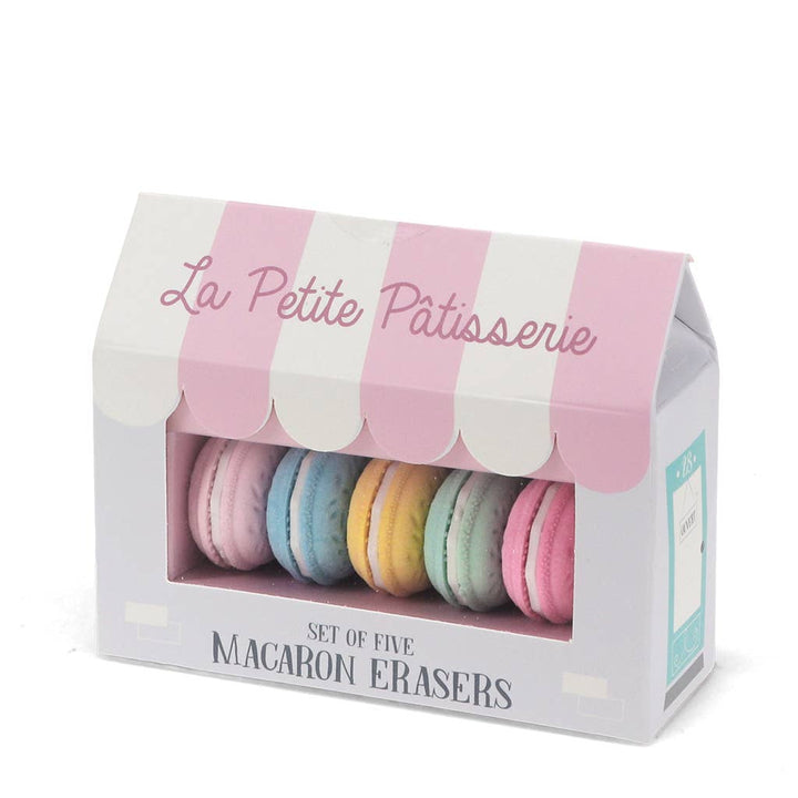 Erasers (set of 5) - Macarons pyyhekumit
