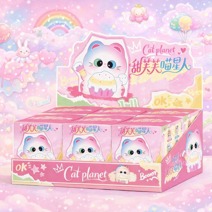 Blind Box Cat Planet - Mystery Box Cat hahmo