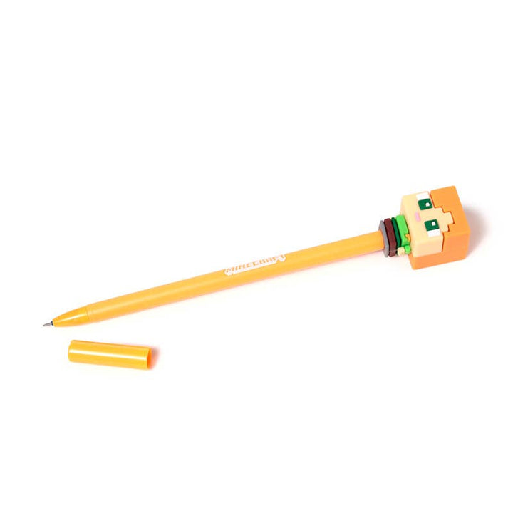 Minecraft Chibi Erasable Pen with Silicone Topper kynä