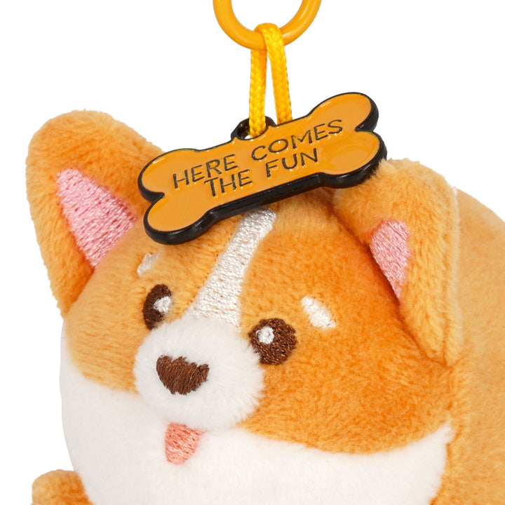 SUPER SOFT! - PLUSH KEY RING - CORGI AVAIMENPERÄ