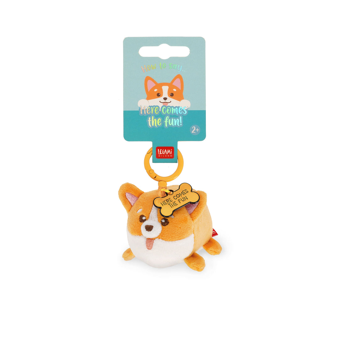 SUPER SOFT! - PLUSH KEY RING - CORGI AVAIMENPERÄ