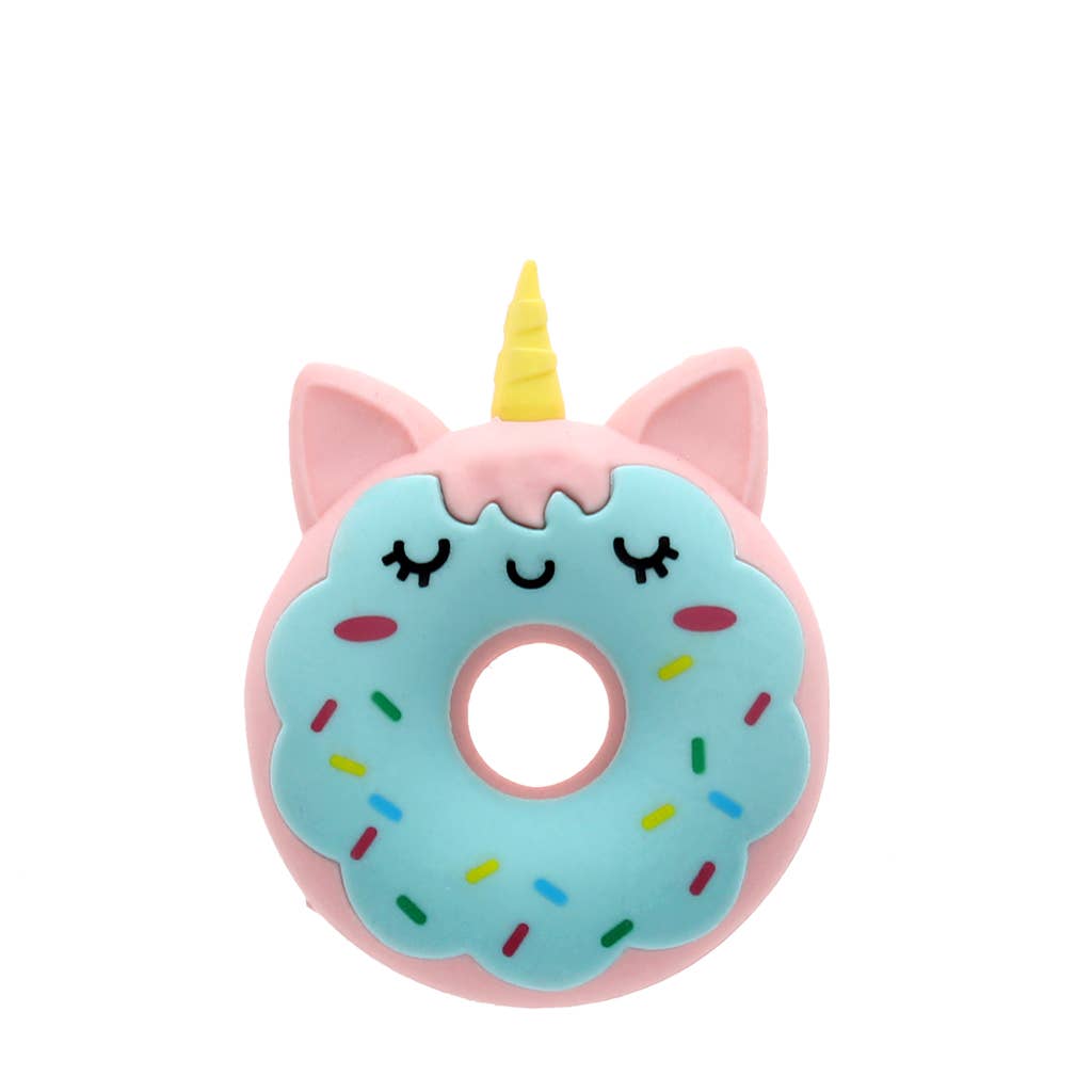 Adorable animal doughnut eraser - Unicorn pyyhekumi