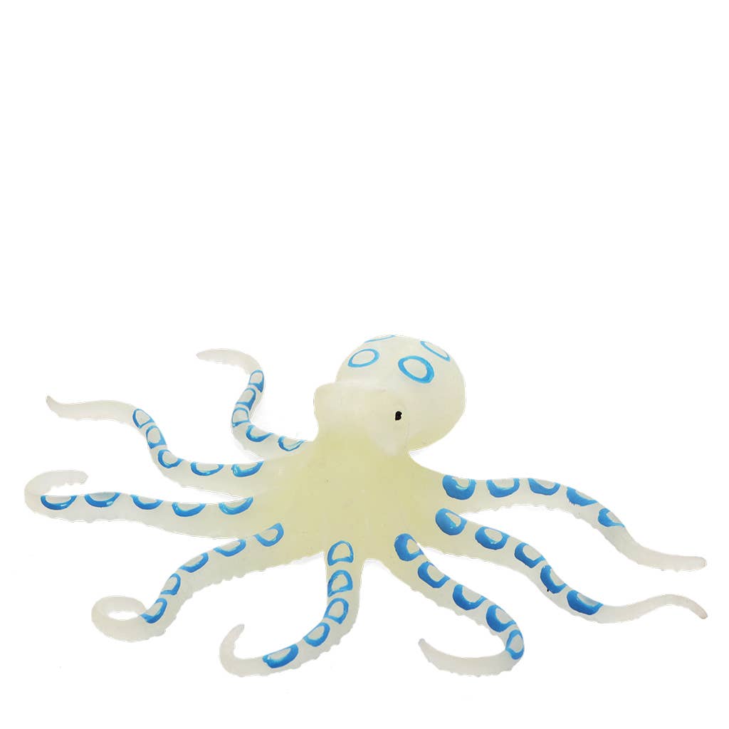 Glow in the dark squishy toy - Octopus stressilelu