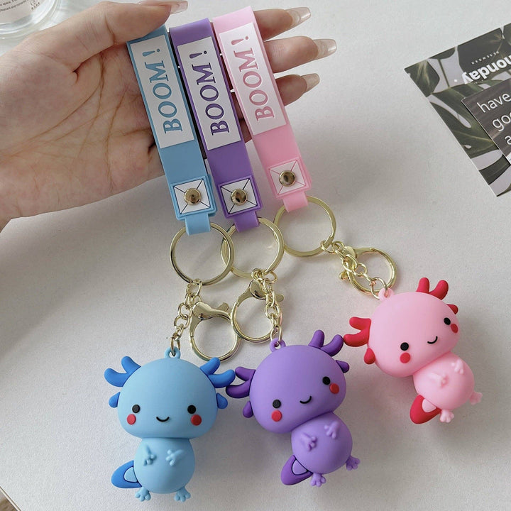 Kawaii Axolotl avaimenperä
