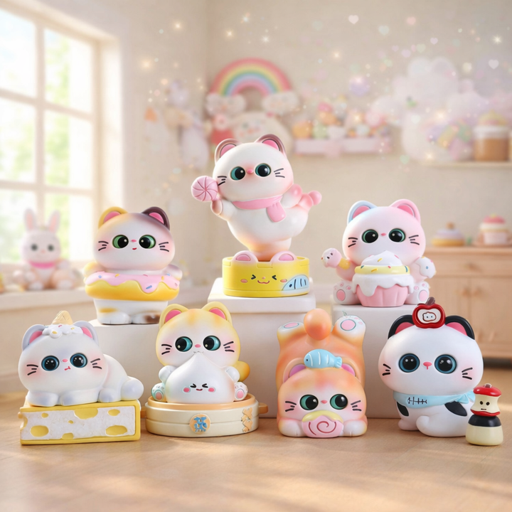 Blind Box Cat Planet - Mystery Box Cat hahmo