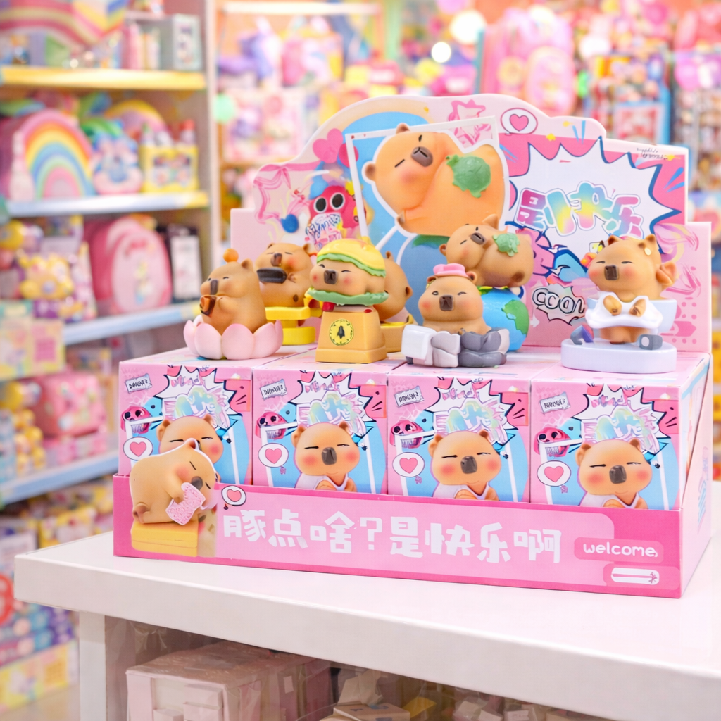 Blind box Capybara Kawai - Mystery box Capybara hahmo
