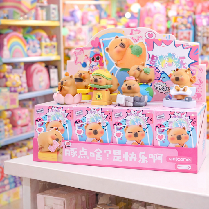 Blind box Capybara Kawai - Mystery box Capybara hahmo