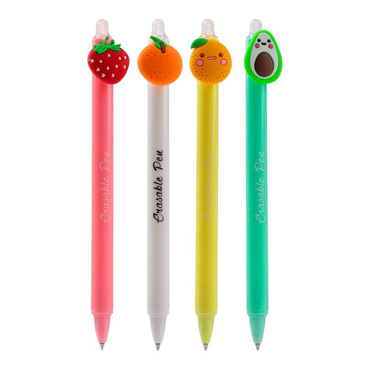 Inkredible Erasable Pen with Fruit Topper kynä