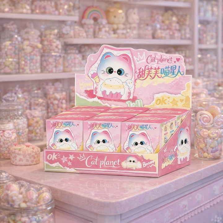 Blind Box Cat Planet - Mystery Box Cat hahmo